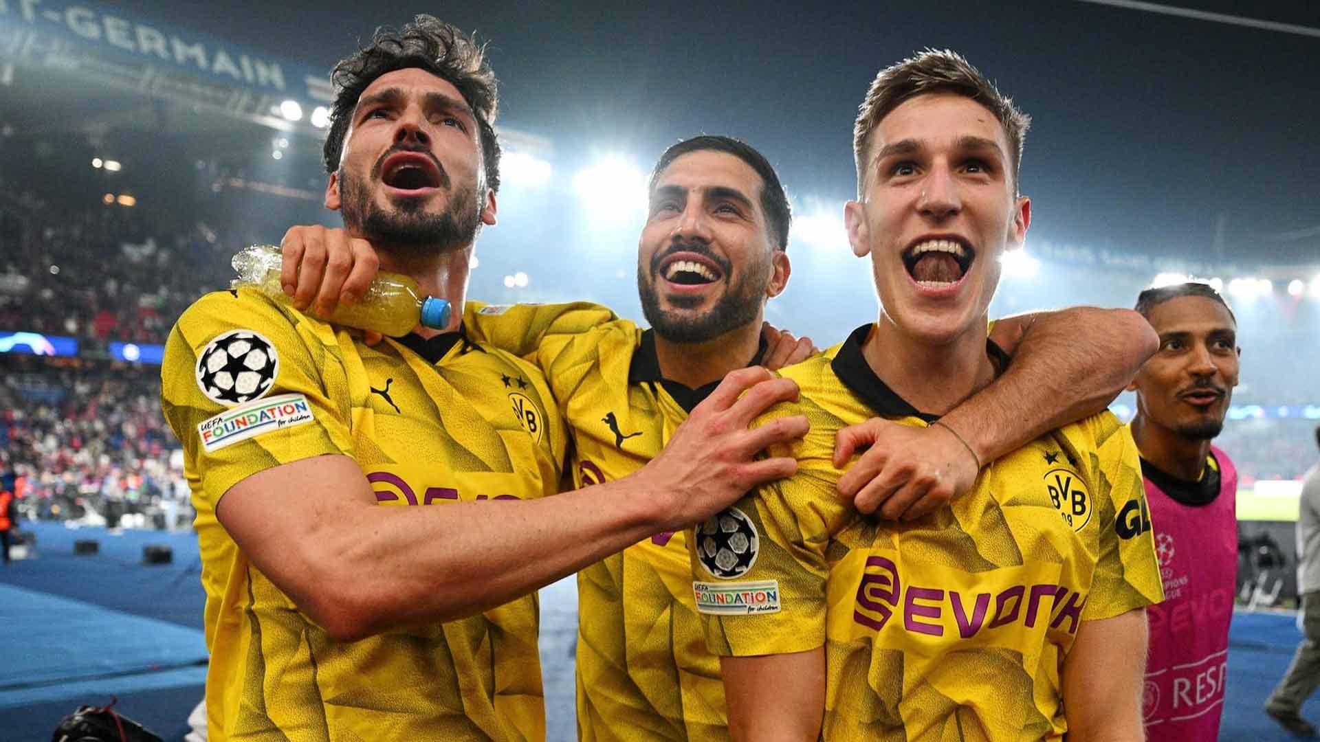 Borussia Dortmund Ditahan Imbang Eintracht Frankfurt, Terancam Keluar dari Empat Besar